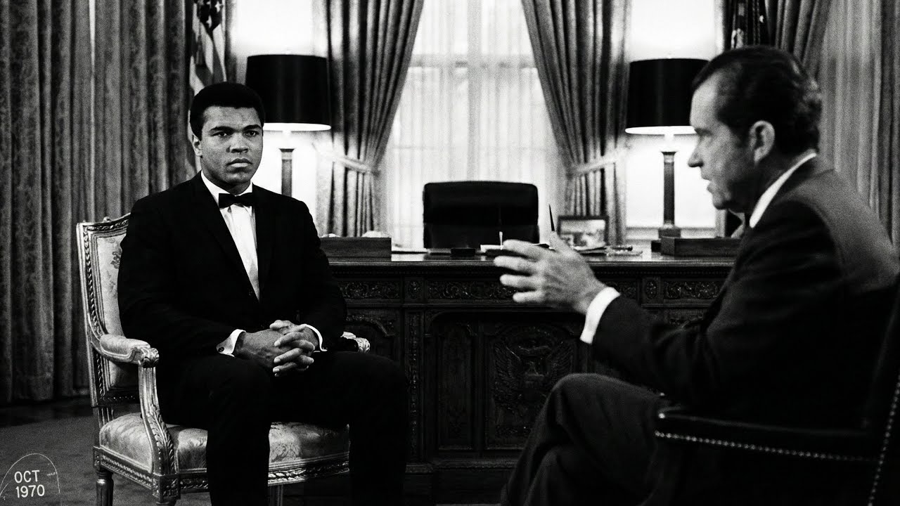 The President Nixon Asked Ali One Question — Cameras Stopped Rolling