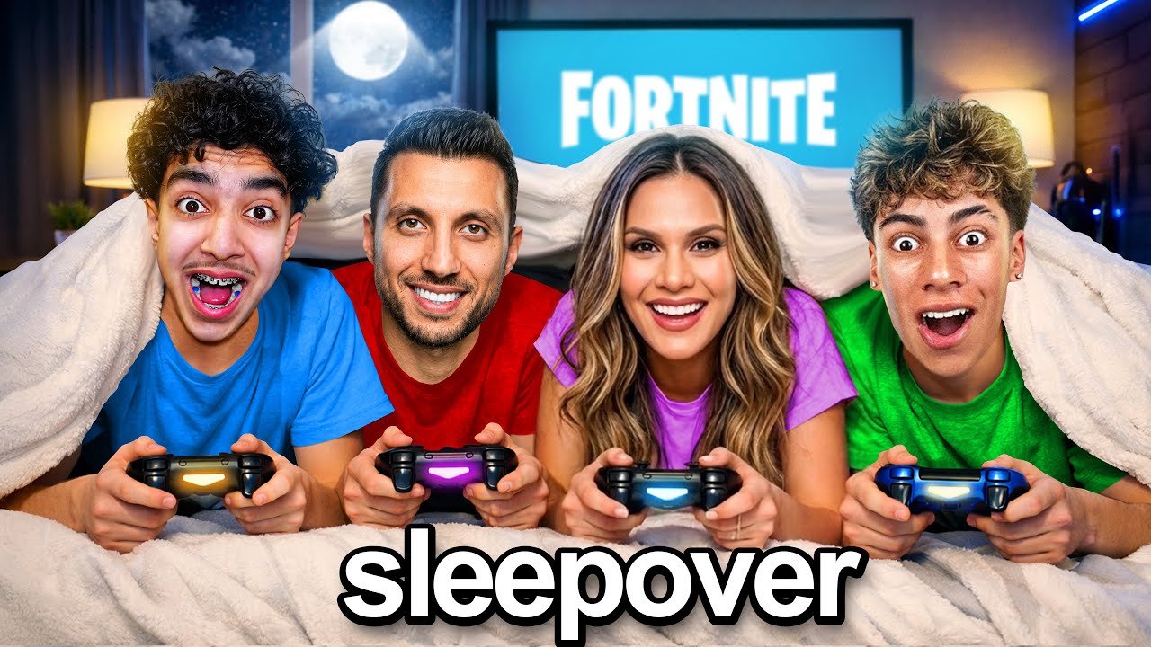 WE HAD A SLEEPOVER WITH THE ROYALTY FAMILY.. *FERRAN*