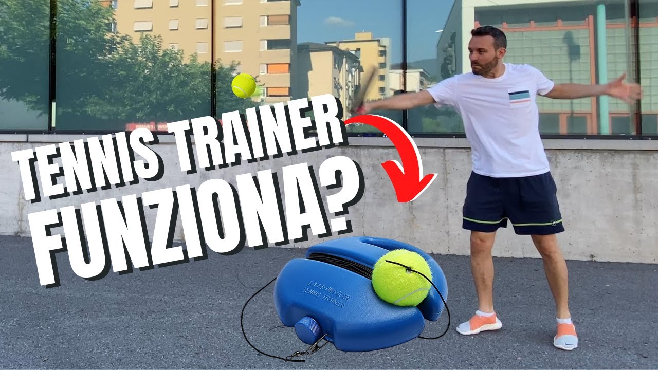GIOCARE a TENNIS DA SOLI con il TENNIS TRAINER