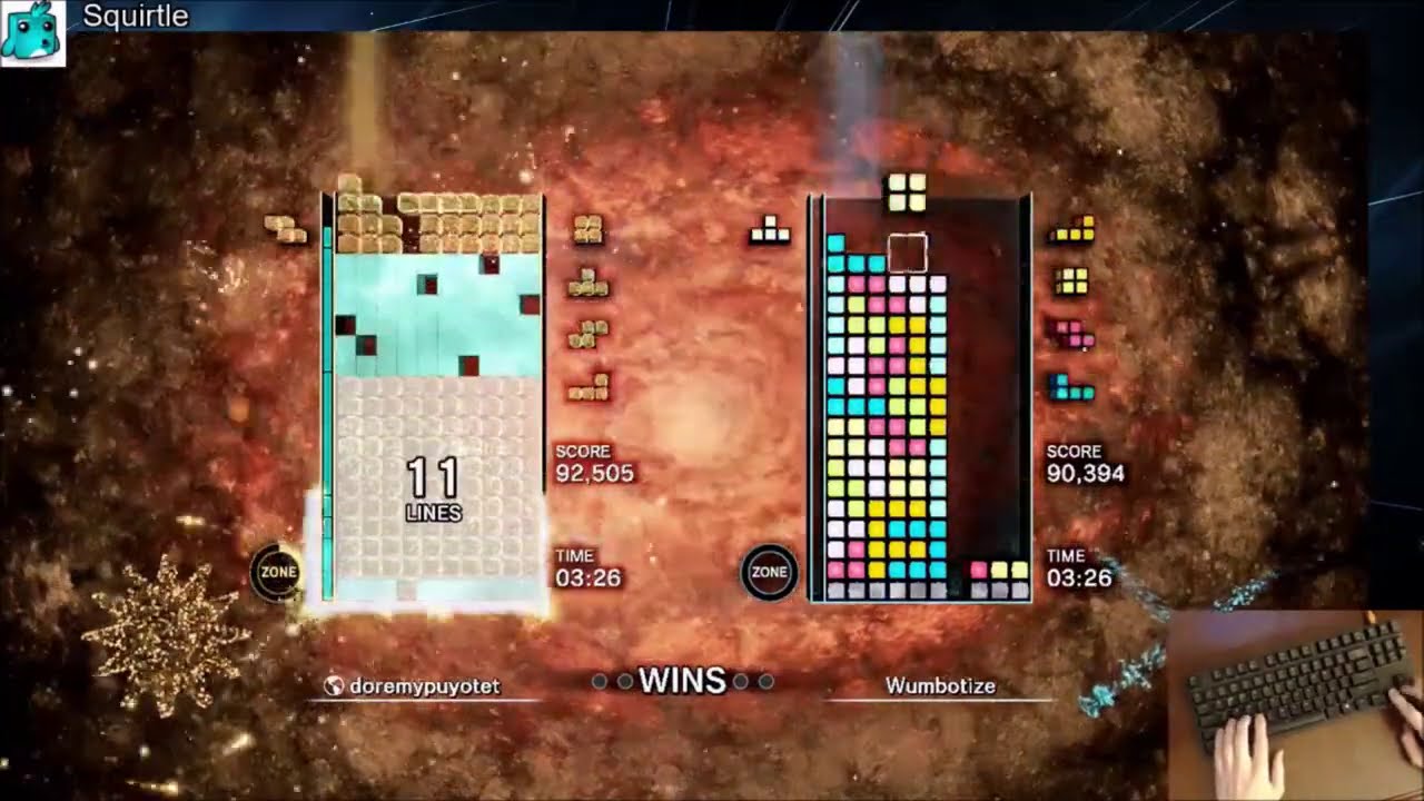TE Connected Zone Battle - Rank 1 vs Rank 2 Worldwide!  Wumbo vs Doremy