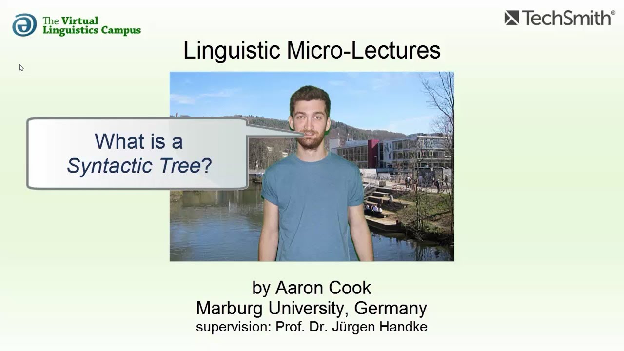 SYN_020 - Linguistic Micro-Lectures: Syntactic Trees