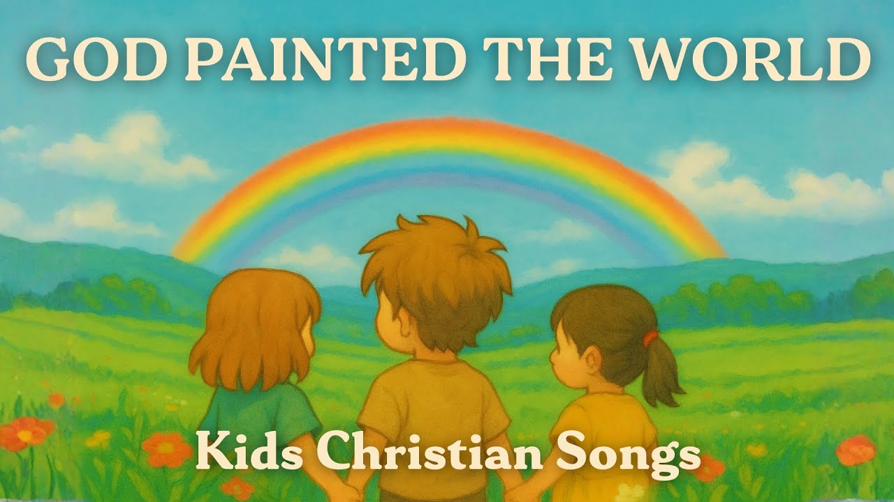 🎨 God Painted the World | Songs of Faith for Kids