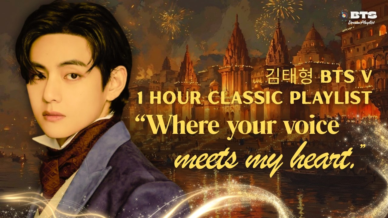 김태형 BTS Taehyung (V) 1 HOUR PLAYLIST - WHERE YOUR VOICE MEETS MY HEART | FMV [AI Cover]