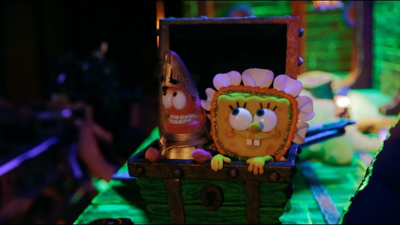 Behind the scenes of SpongeBob SquarePants’ stop-motion Halloween special