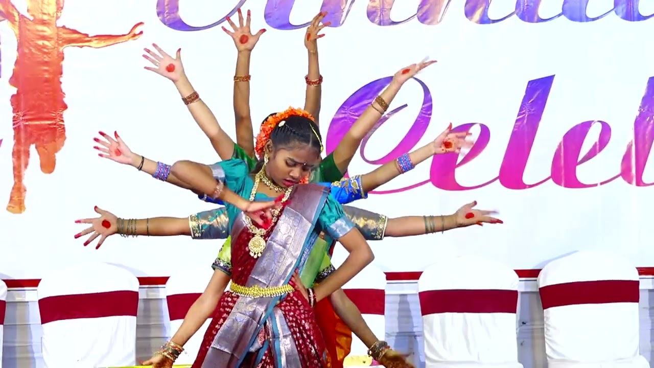 Gomathy high school Kanigiri 20th Anniversary function Welcome dance 