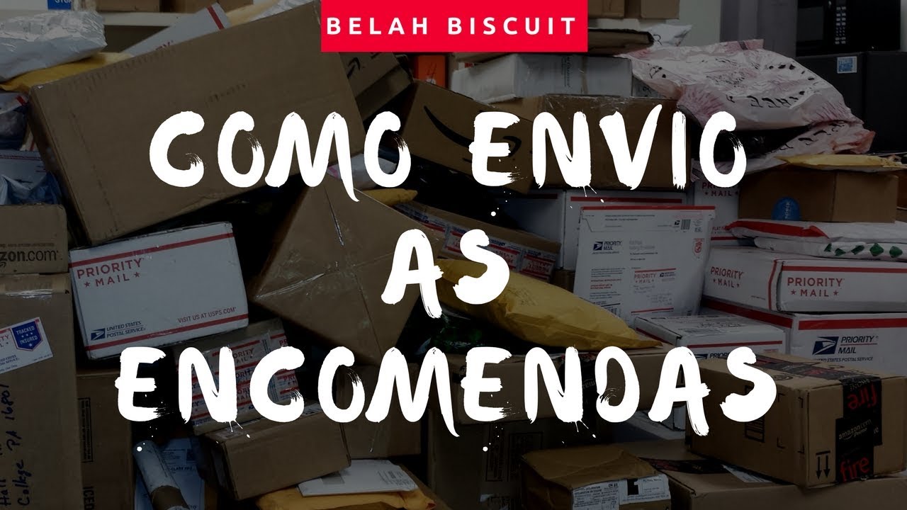 Como Entrego e Envio Minhas Encomendas de Biscuit