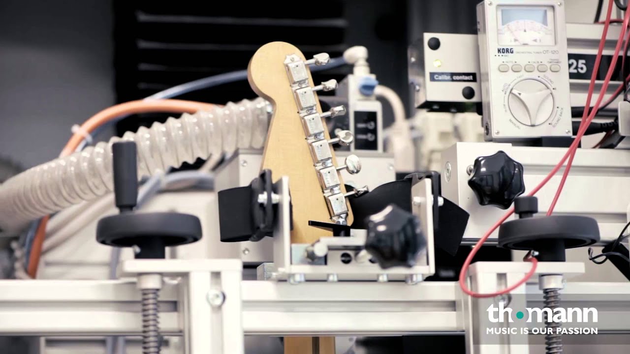 Thomann Gitarrenwerkstatt mit der PLEK