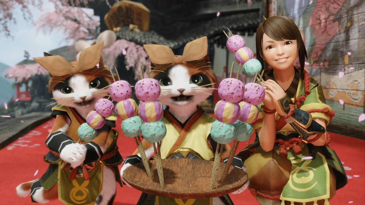 Monster Hunter Rise Dango Cutscene (PC)