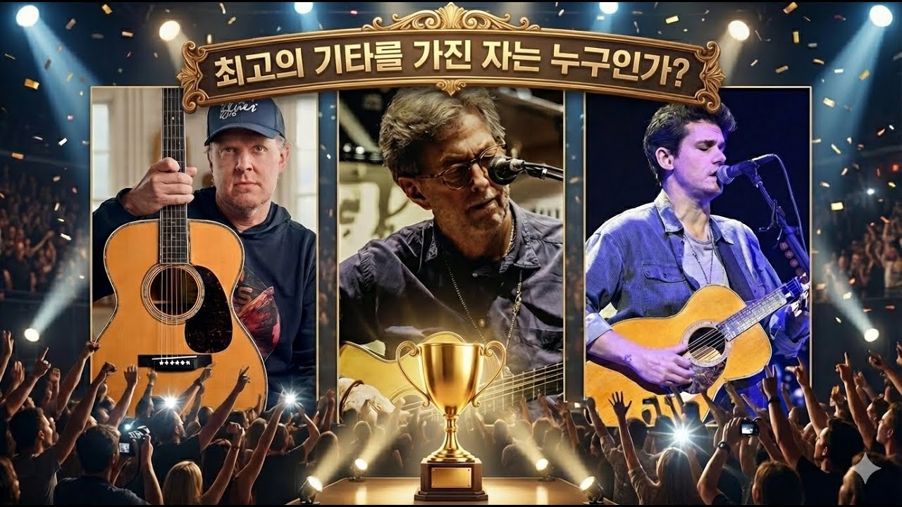 누가 더 좋은 기타 가지고 있나? 에릭클랩튼 vs 존메이어 vs 조보나마사 / 마틴 시그니처 리미티드 모델 비교 / 00042ec 30th, om45jm,  00045 1941