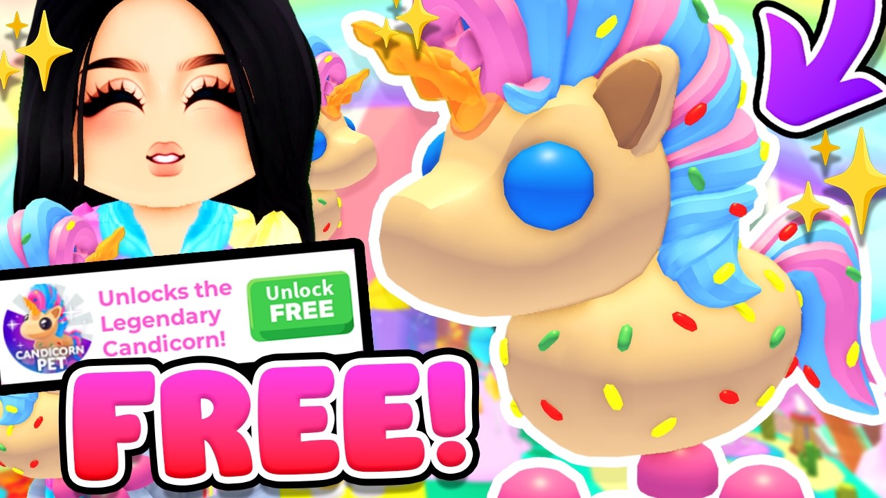 How to Get a FREE CANDICORN Pet in Adopt Me! 🦄 (Roblox)