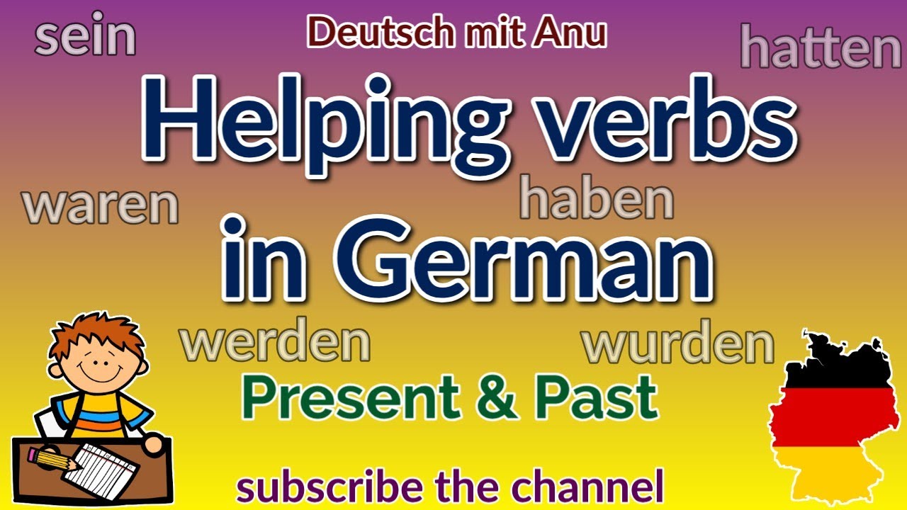 Deutsche Hilfsverben | Use of sein, haben & werden helping verbs in Present & past in German