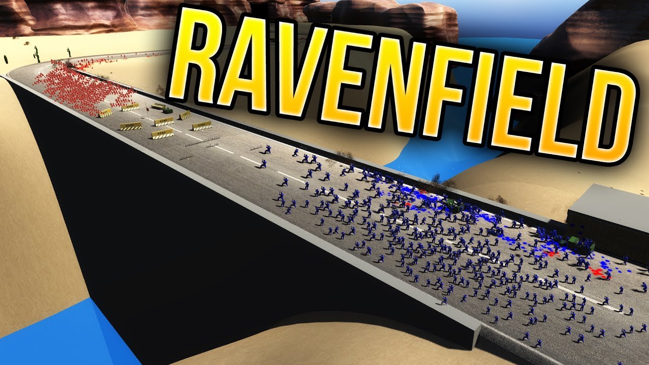 The Great Battle of Hoover Dam - Nuketown in Ravenfield - New Maps! - Ravenfield Gameplay