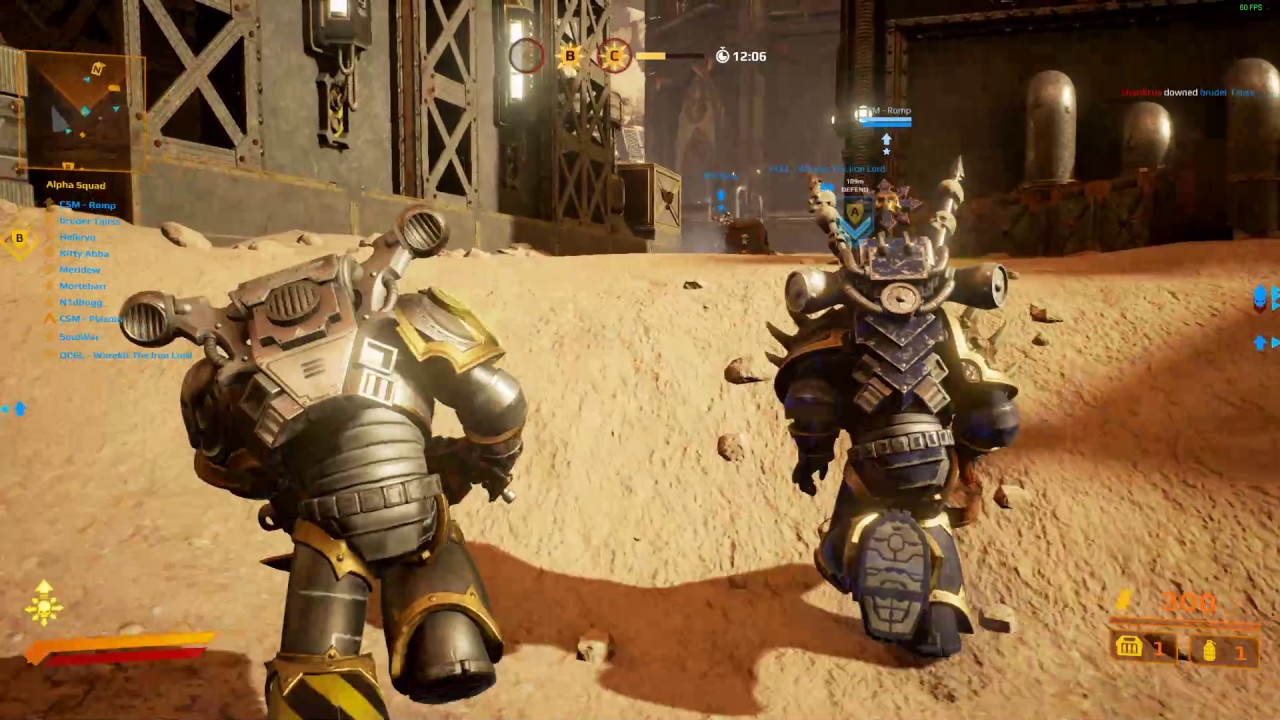 Warhammer 40000   Eternal Crusade Chaos Heavy Bolter gameplay
