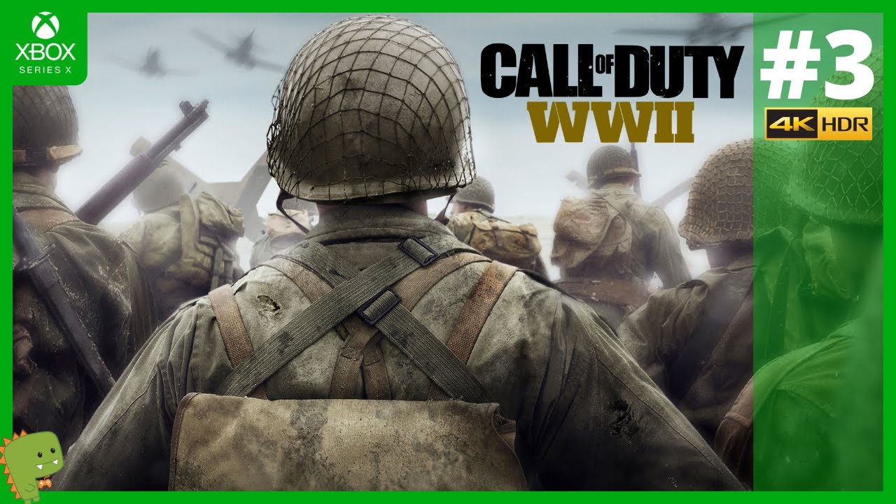 CALL OF DUTY WW2 #3 - FÁBRICA DA MORTE (Live Gameplay em Português PT-BR) em 4K/60