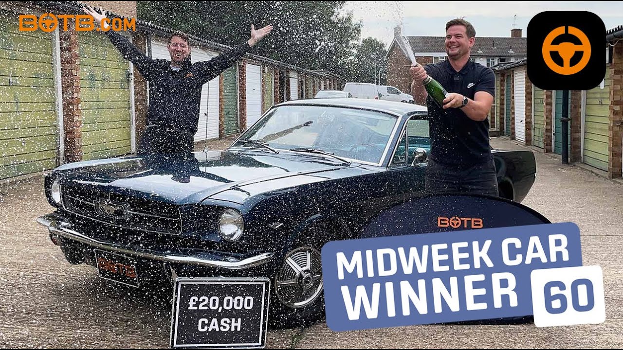 BOTB Midweek Car Competition Winner! Kaspar Aavik – Ford Mustang 1960s Classic + £20k – Week 26 2021