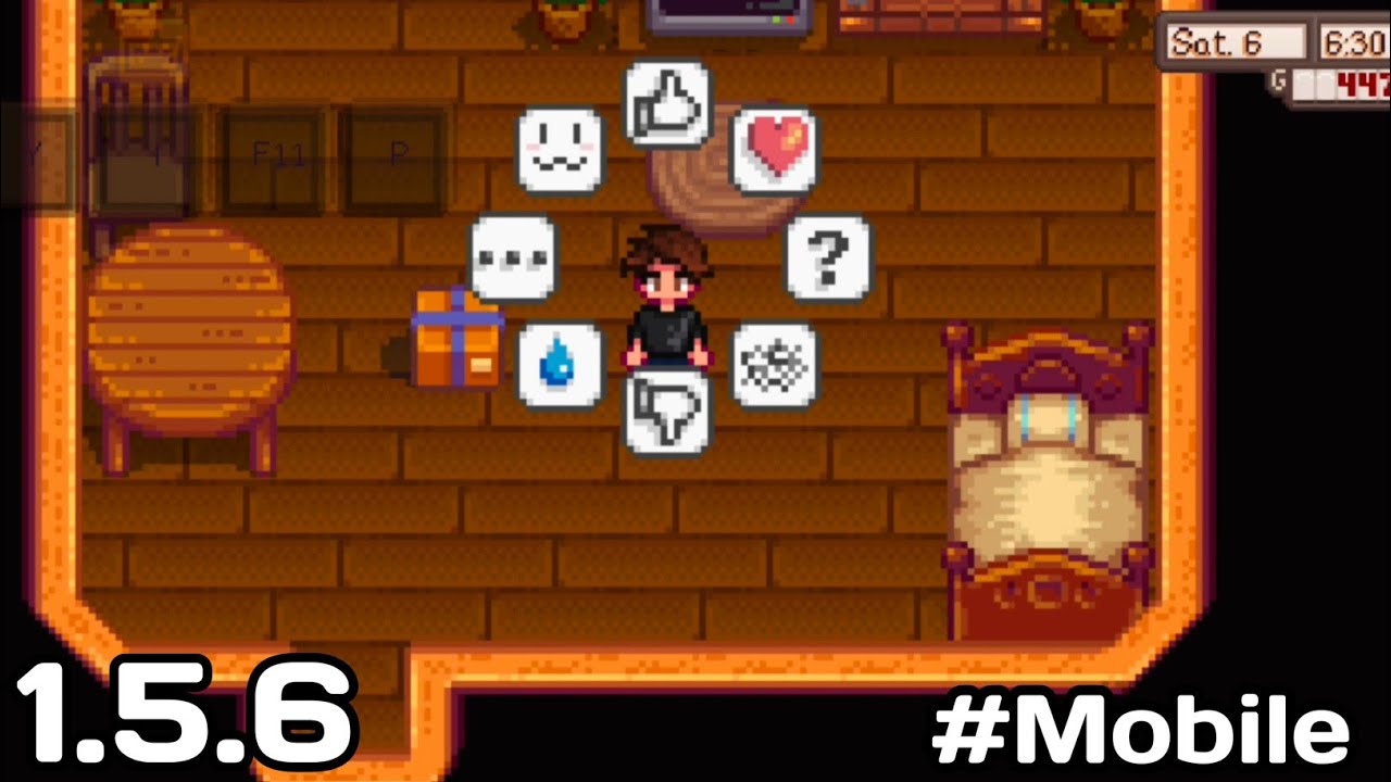 How to Use Emotes in Stardew Valley Mobile 1.5.6 (SMAPI)