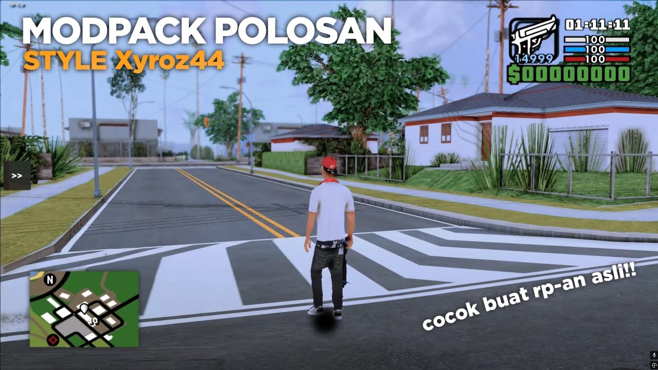 MODPACK POLOSAN STYLE XYRZ44 COCOK BUAT RP-AN‼️| GTA SAMP ANDROID