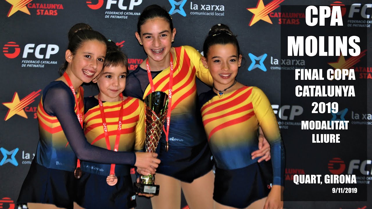 ⛸️ CLUB PATINATJE MOLINS Final Copa Catalunya 2019 Quart 20191109 4K