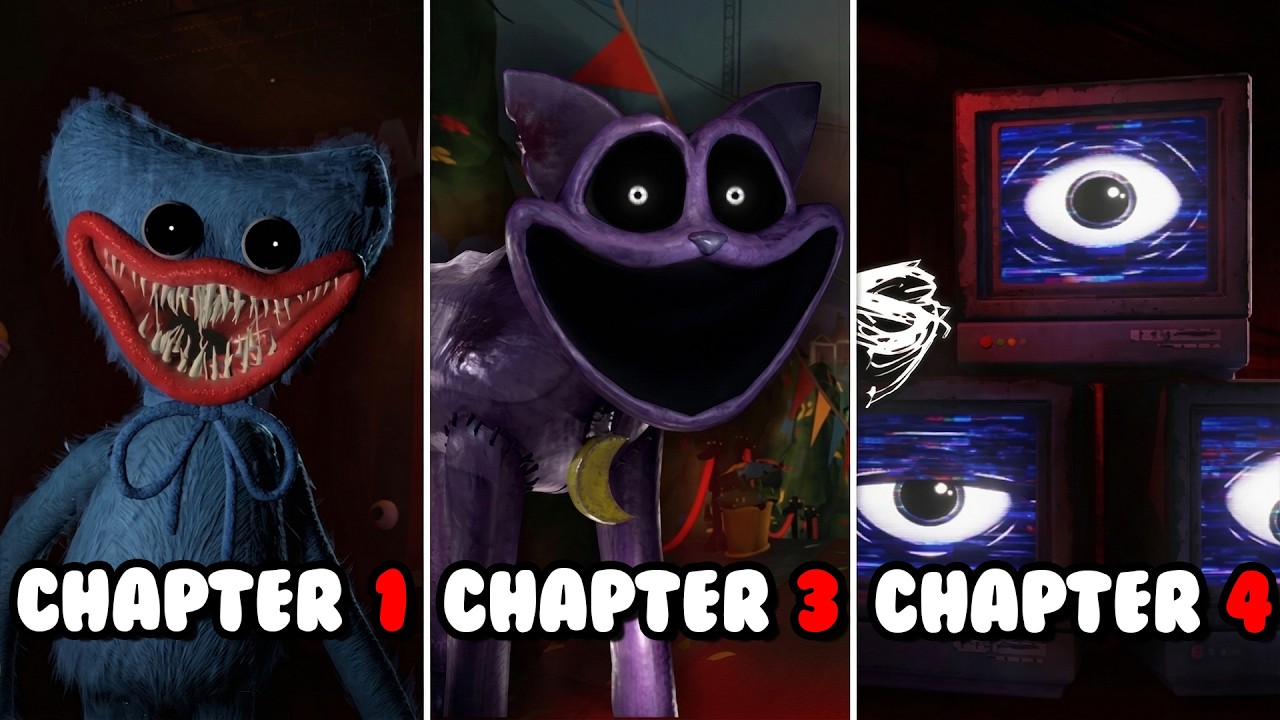 Poppy Playtoys Chapter 1 Chapter 3 Chapter 4 - Full Game Walkthrough | Poppy Playtime (Roblox Game)