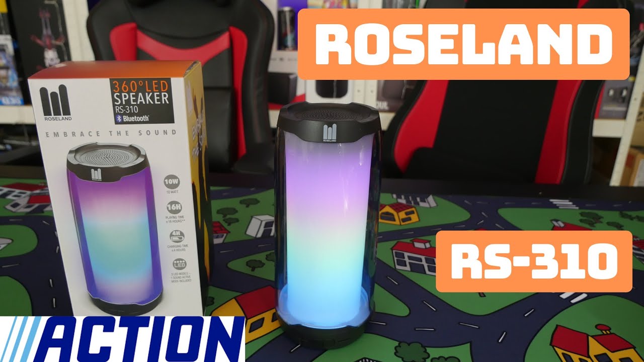 Roseland RS-310 | konkurent JBL Pulse z Action za 59 PLN | recenzja głośnika