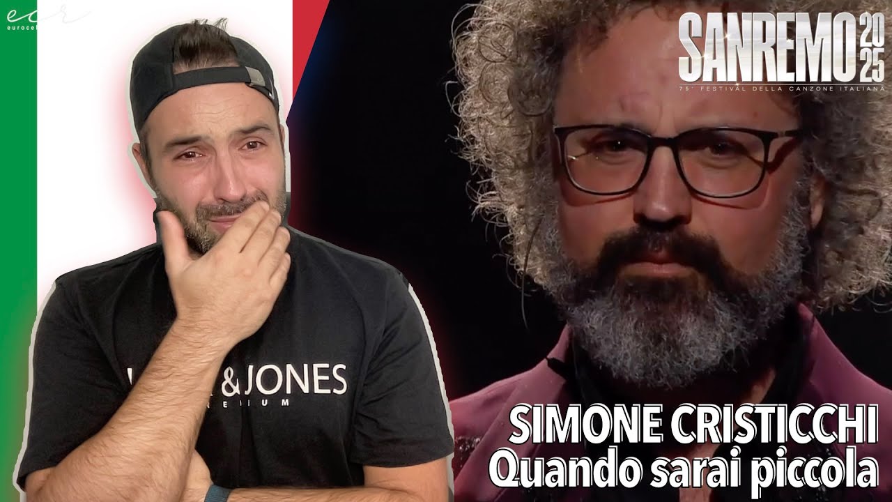 First Reaction 🇮🇹: Simone Cristicchi - Quando sarai piccola (Sanremo 2025) Eurovision Italy