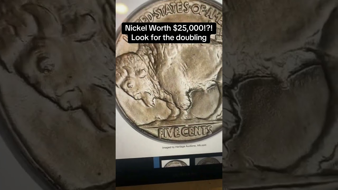 $25,000 Buffalo Nickel Error Worth Money: 1935 Doubled Die Error Worth BIG Money! #valuablecoins
