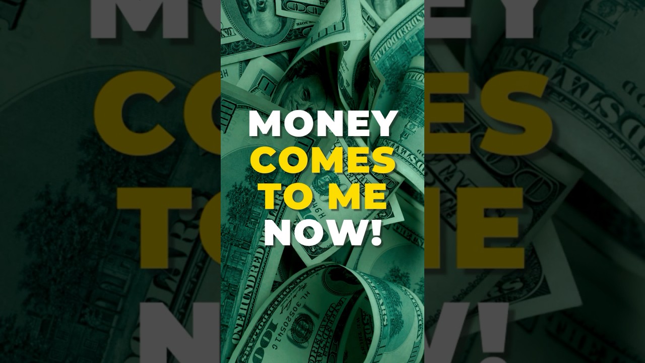 Money Comes to Me Now! 💰 Powerful Abundance Affirmations #abundanceaffirmations
