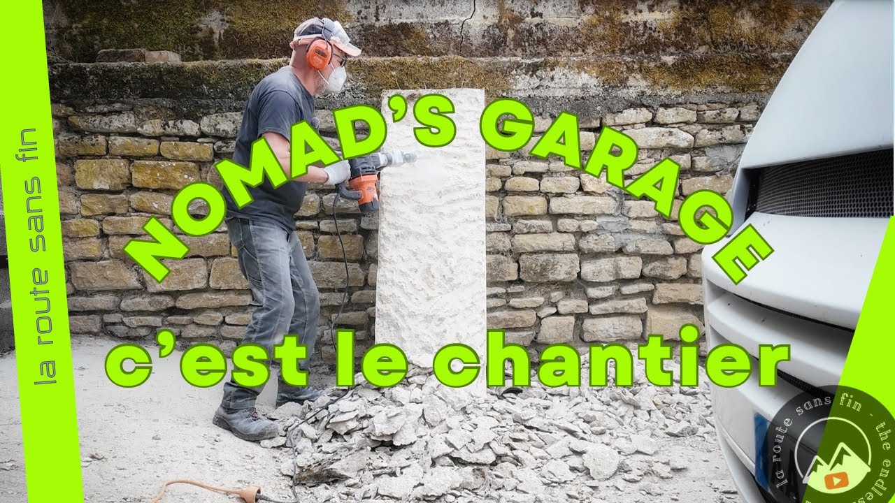 les travaux démarrent au garage 🥵