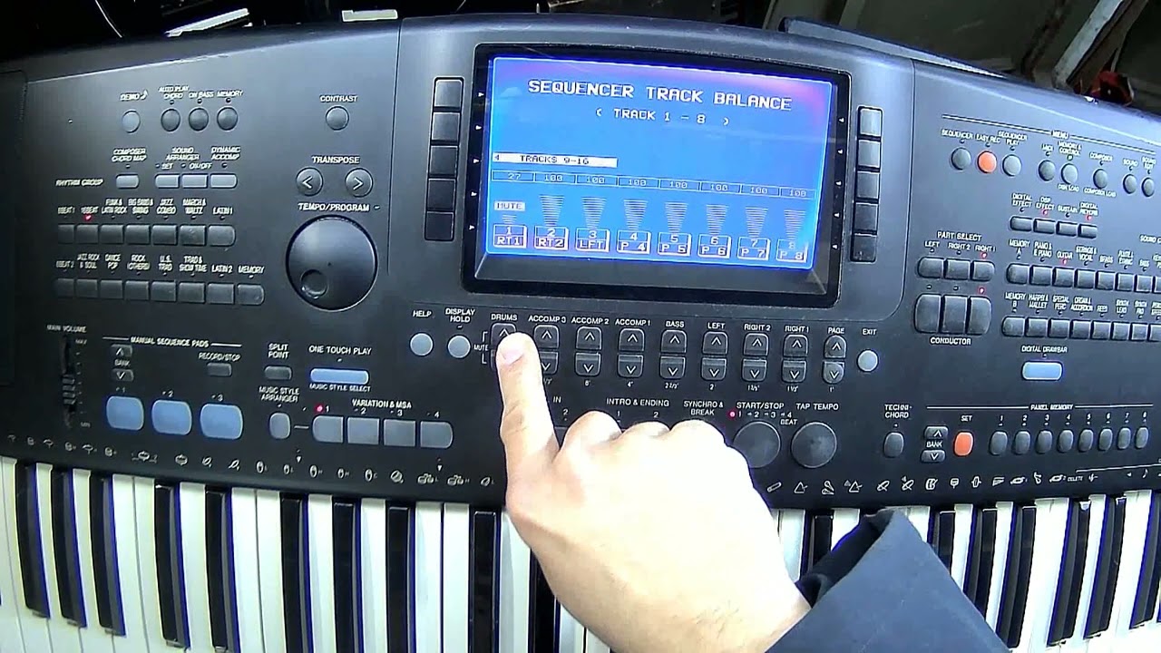 Technics KN 3000 - MiDi fajlovi narodne muzike - Serbian folks music MiDi files