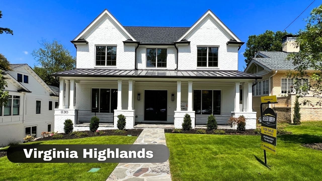Tour This Stunning MODERN COTTAGE in Virginia Highlands | No HOA | 5 Bedrooms | 5.5 Bathrooms