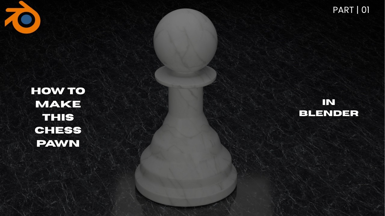 How to Make Chess Pawn Animation In Blender