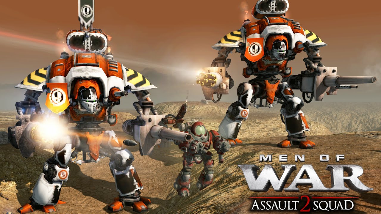 IMPERIAL KNIGHTS vs CHAOS KNIGHTS - Men of War: Warhammer 40k Mod (4K)