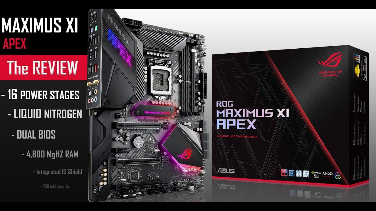 ROG MAXIMUS XI APEX : reviewing a world champion!
