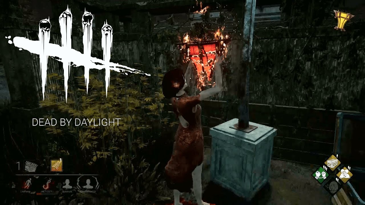 Dead by Daylight Survivor Gameplay - First Match in Feng Min's New Moonrise Dress (No Commentary)