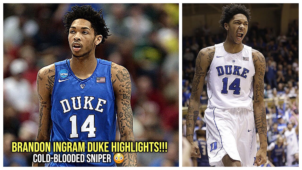 Brandon Ingram Duke Freshmen Season Highlights - Part 1