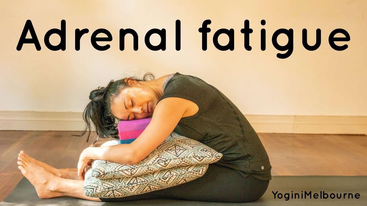 Yoga for adrenal fatigue | destress | 25min