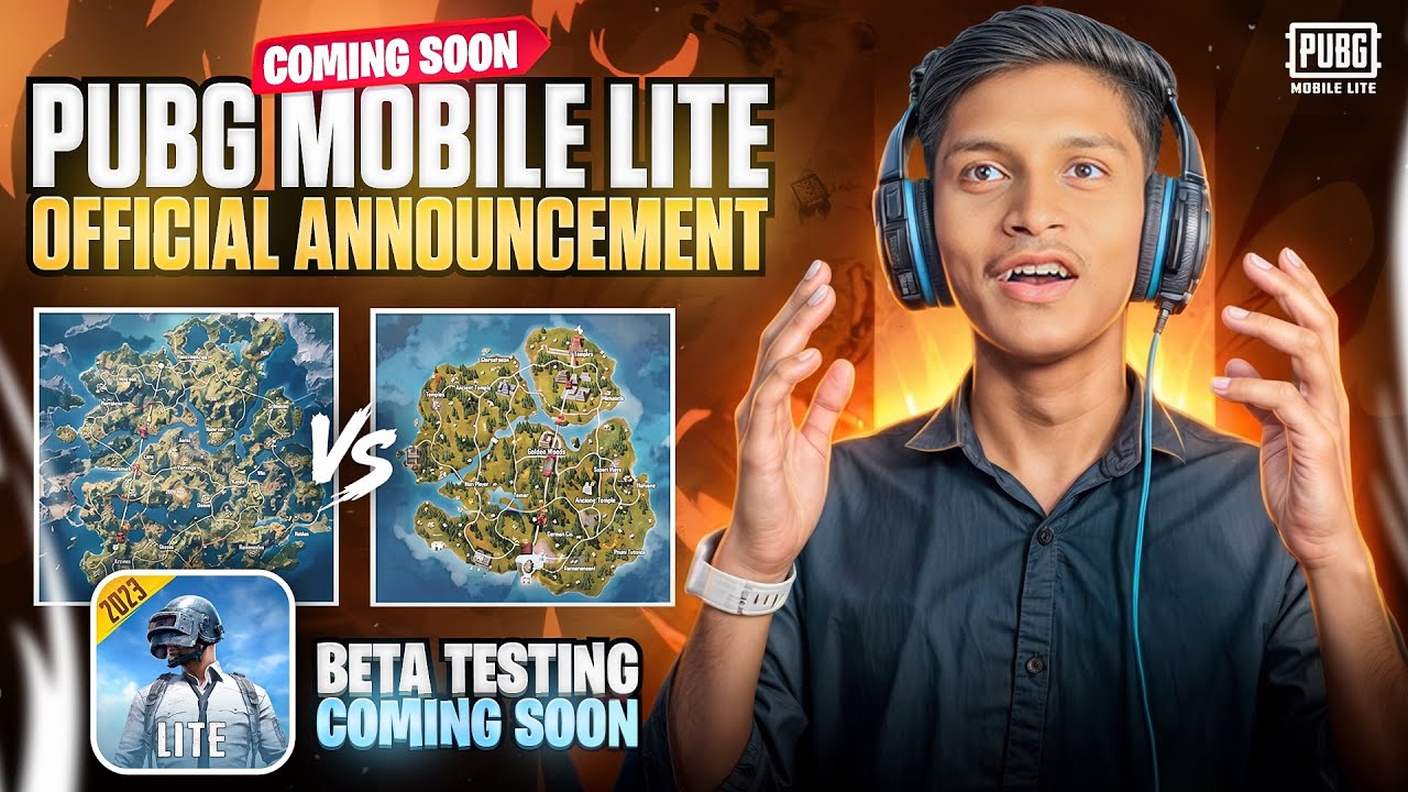 PUBG MOBILE LITE INDIA 🇮🇳 OFFICIAL ANNOUNCEMENT / BGMI LITE BETA TESTING