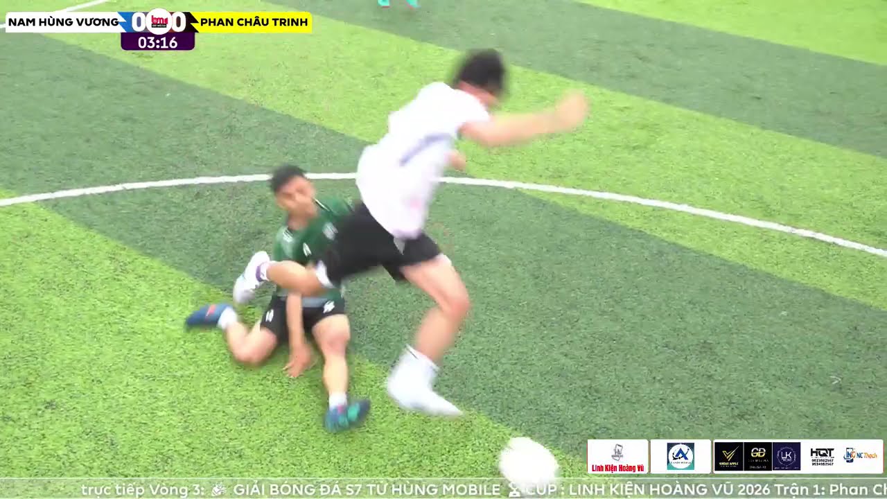 GIẢI BÓNG ĐÁ S7 TỨ HÙNG MOBILE🏆CÚP : LINH KIỆN HOÀNG VŨ 2026 Bắc Hùng Vương - Trần Cao Vân