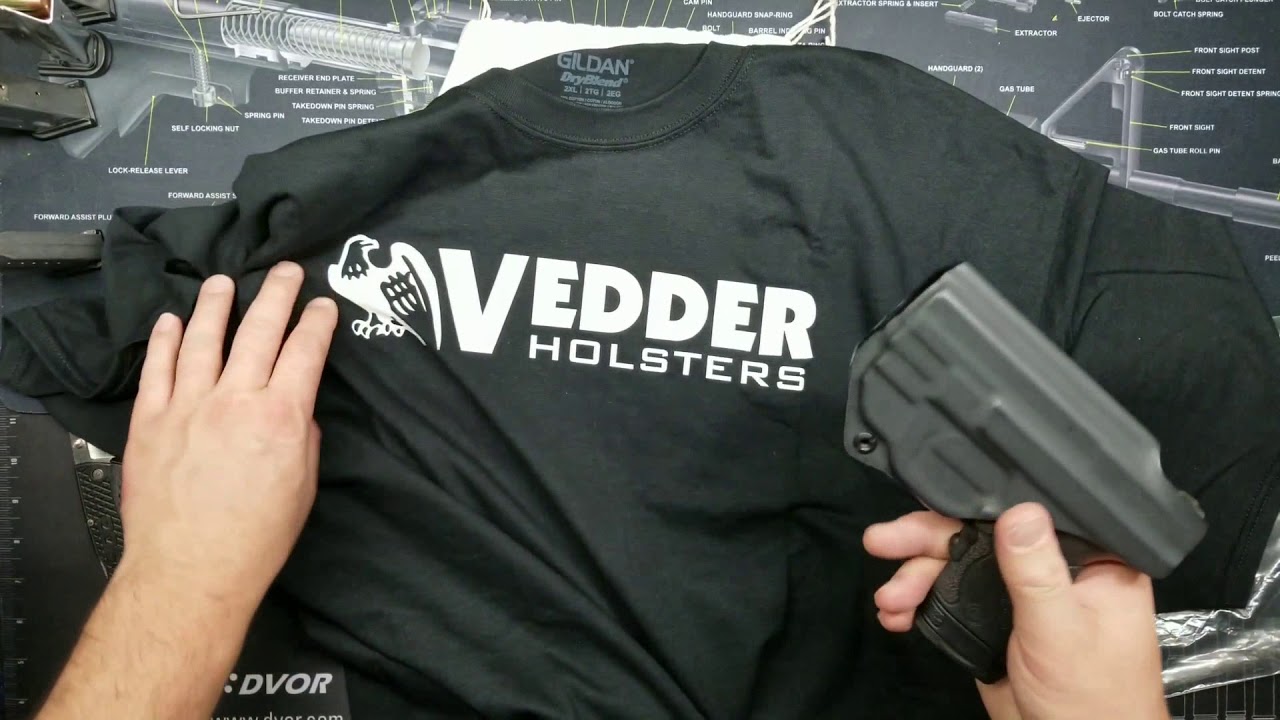 Vedder Holsters LightTuck for M&P Shield w/Crimson Trace