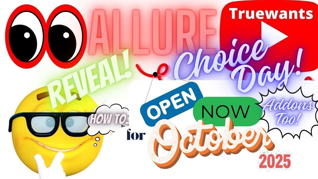 October 2025 Allure Beauty Box CHOICE is OPEN & Addons Too! How To Informative Video