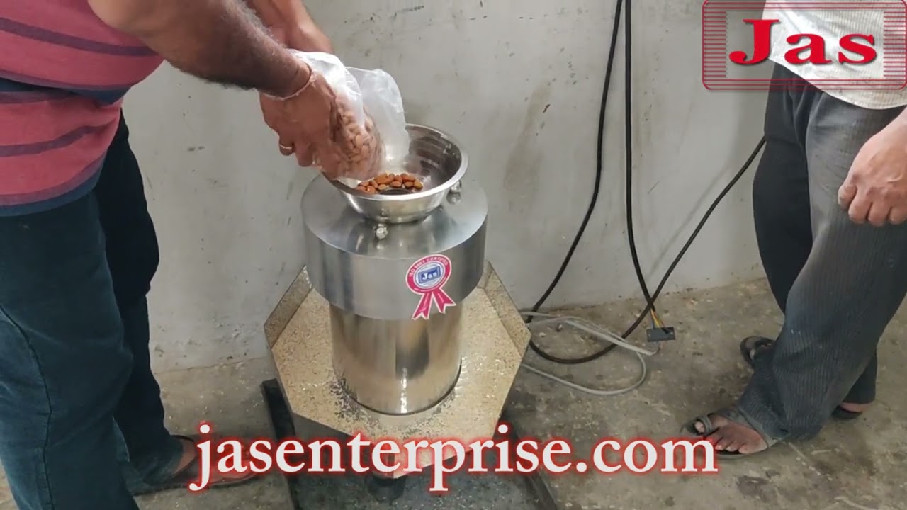 Almond Grinding Machine - Almond Powder making machine | +91-9426088680 | jasenterprise.com