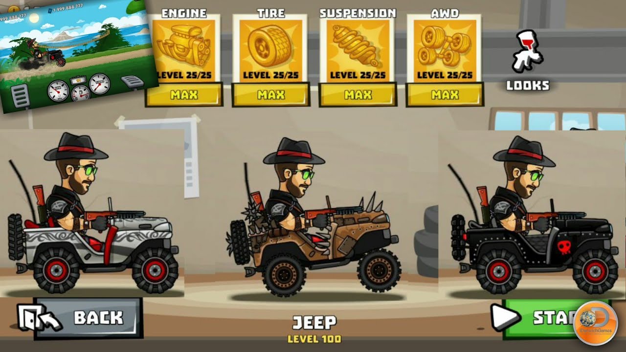 Adventure Racing - Test Jeep Max Level - Gameplay Android