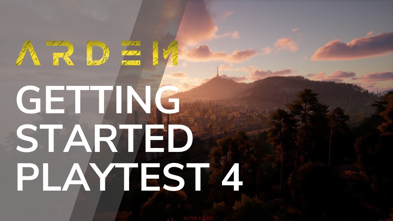 Начало работы в Ardem Playtest 4