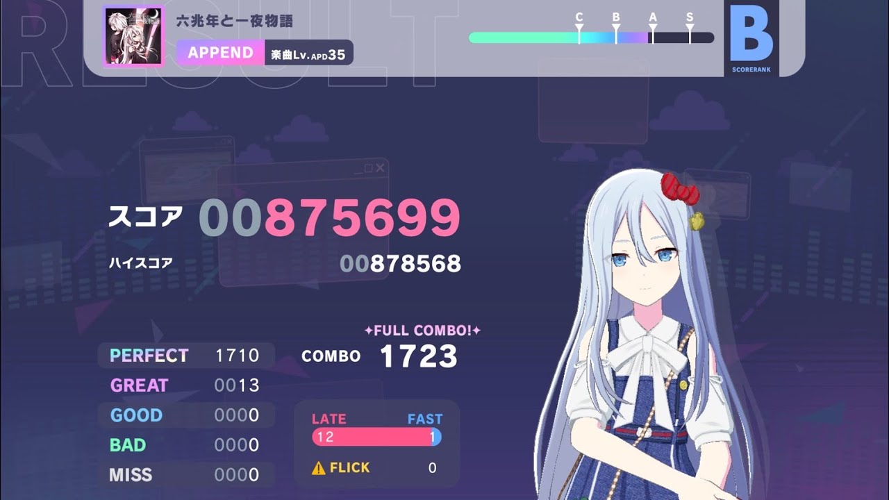 [プロセカ] -六兆年と一夜物語- (APPEND Lv.35) FULL COMBO