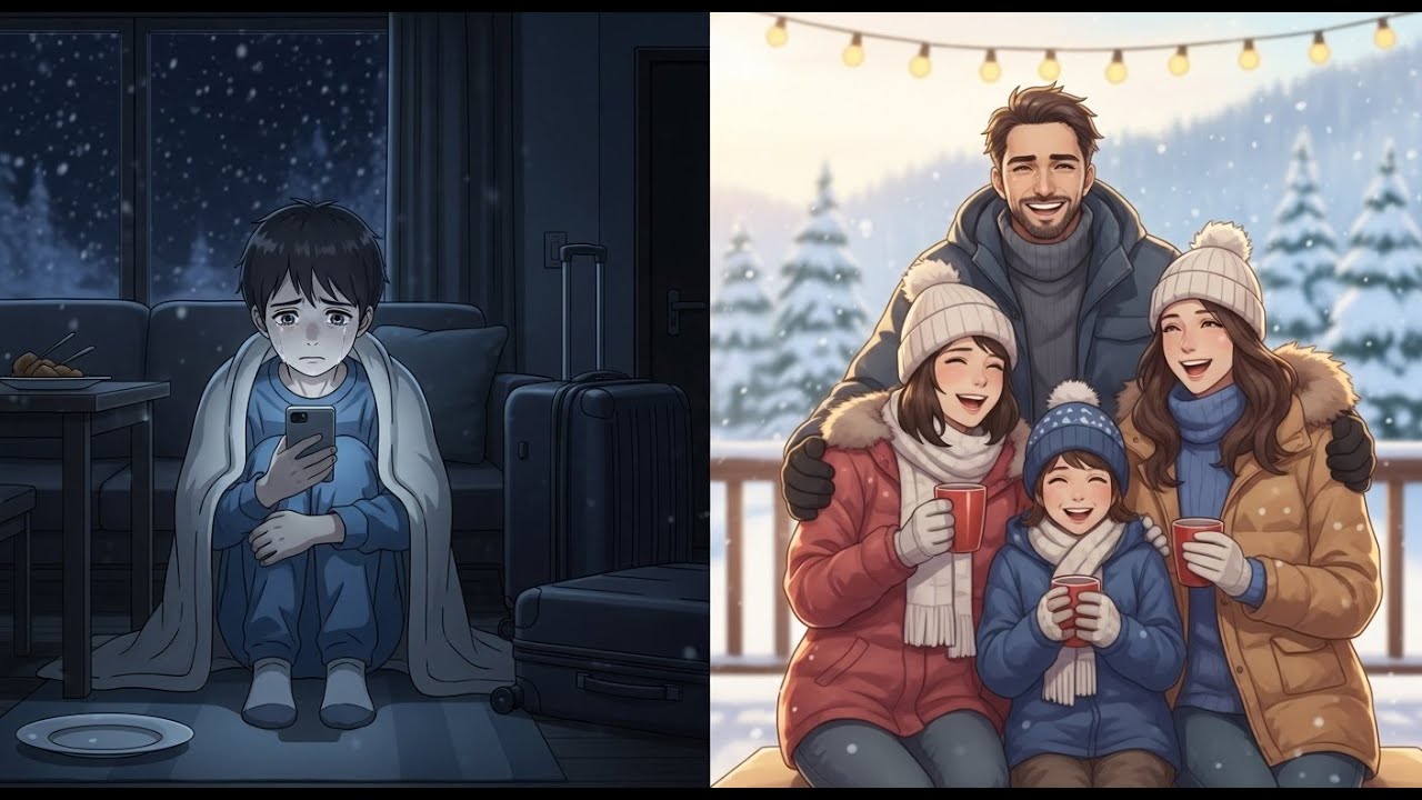 📕 Stepdad Took My Mom and His Kids on a Winter Vacations — And Left Me Home Alone Like I Didn