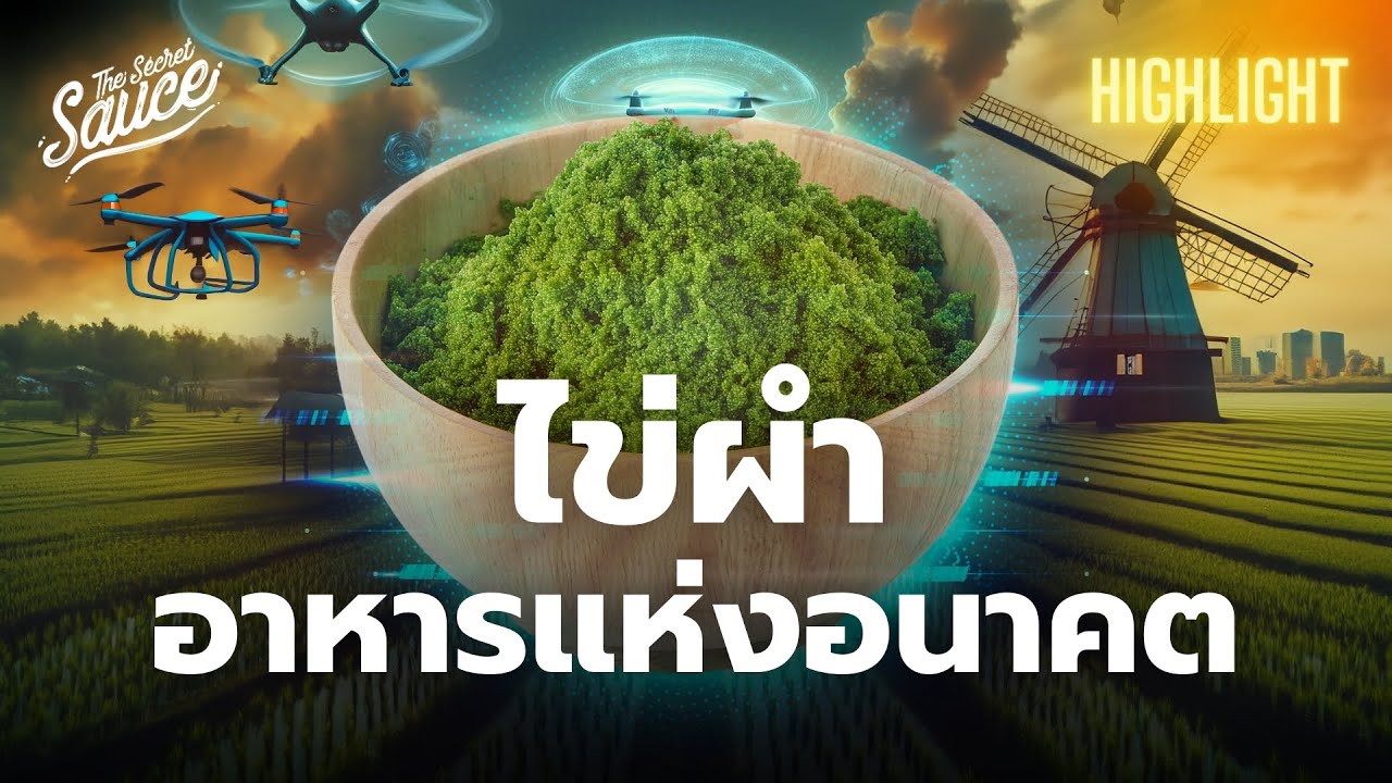 โอกาสสตาร์ทอัพไทย ผลิต ไข่ผำ (Wolffia) อาหารแห่งอนาคต | Secret Science Highlight