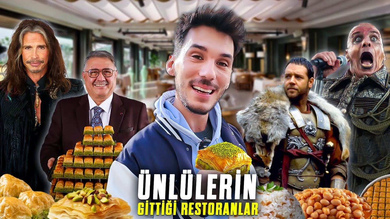 YABANCI ÜNLÜLERİN GİTTİĞİ RESTORANLAR