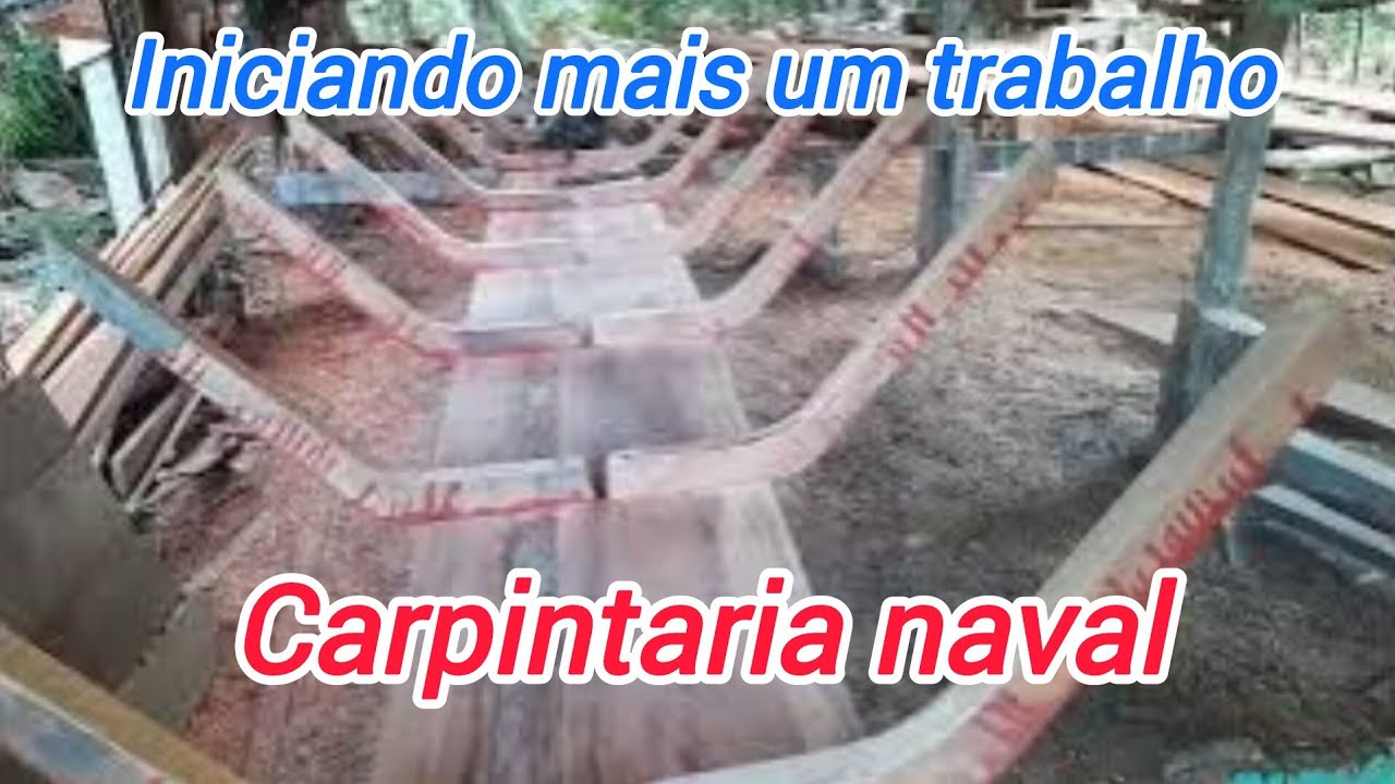 dando início a mais um trabalho uma rabeta de 7m #trabalho #carpintarianaval #ribeirinho