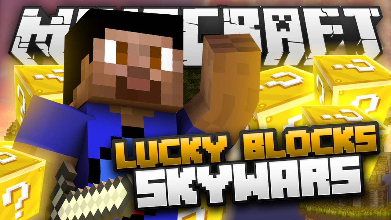 Minecraft LUCKY BLOCK SKY WARS #3 with Vikkstar