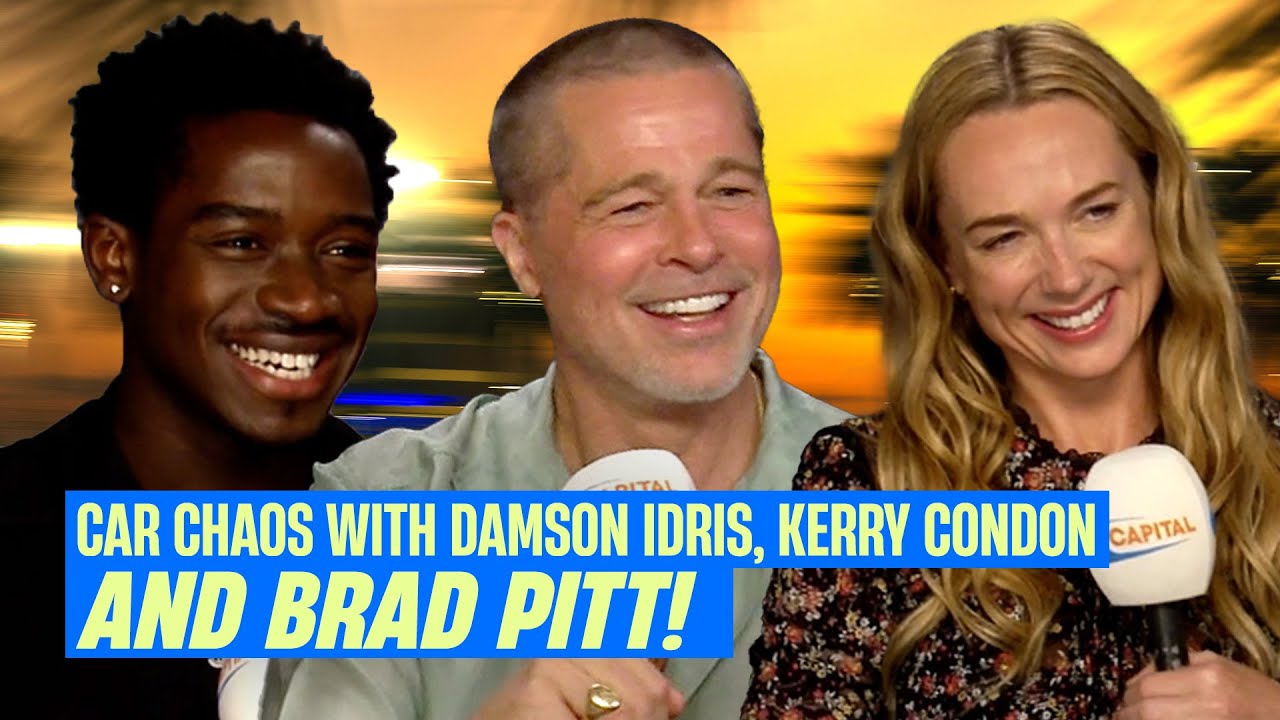 Brad Pitt and 'F1: The Movie' stars reveal WILD filming accidents | Capital